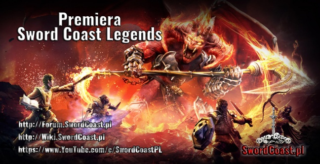 Premiera Sword Coast Legends i Lista Poprawek (Patch Notes) | 20.10.2015