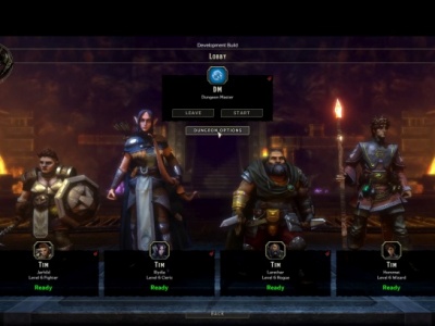 Gameplay Dungeon Crawl w Sword Coast Legends